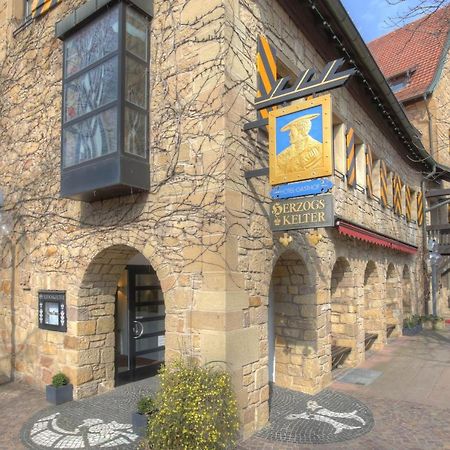 Herzogskelter Restaurant Hotel Güglingen Exterior foto